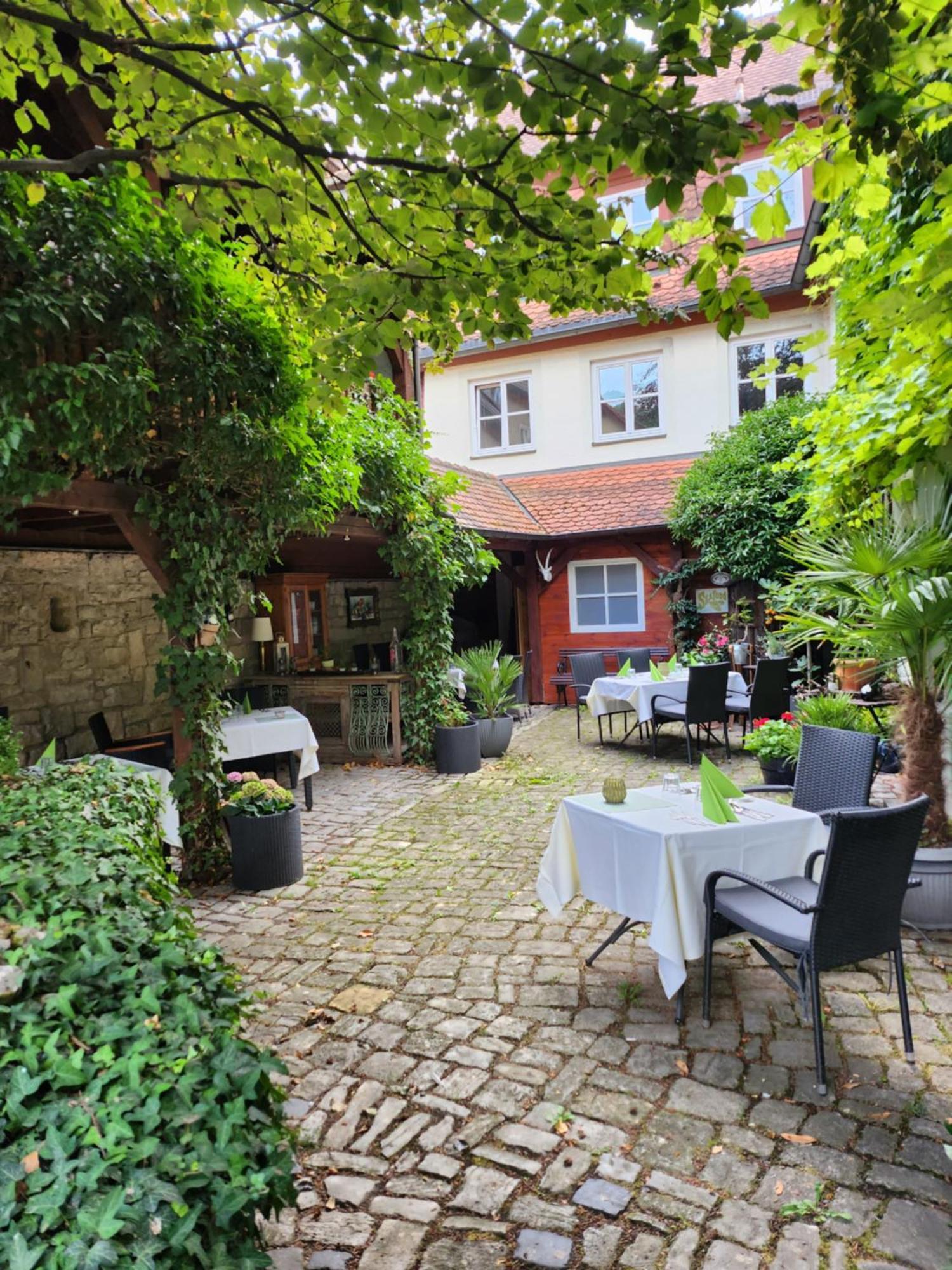 Hotel & Restaurant Sonnenhoefle Sommerhausen Luaran gambar